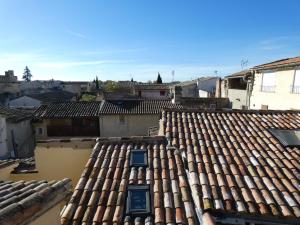 a view from the roof of a building at Duplex en plein centre de L'Isle sur La Sorgue in L'Isle-sur-la-Sorgue