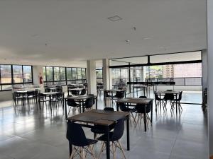 Εστιατόριο ή άλλο μέρος για φαγητό στο Flat Diamond São Lourenço TOP 308 MG