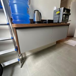 Kuchyň nebo kuchyňský kout v ubytování Benno Prime Loft
