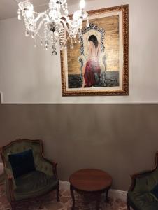 Posezení v ubytování Il Borgo del Castello