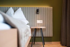 Voodi või voodid majutusasutuse Farmhotel Moosmair toas