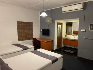 Voodi või voodid majutusasutuse Selagala Resort toas