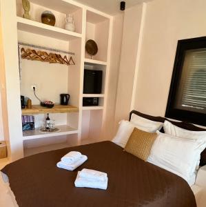 Postel nebo postele na pokoji v ubytování Kynthia Hotel - Adults Only