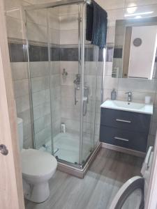 Et badeværelse på Chez Léa