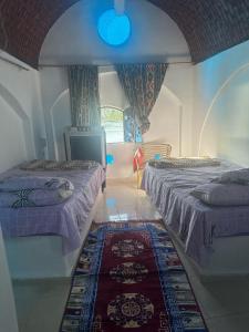 Voodi või voodid majutusasutuse Hamada Nile View toas