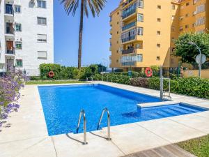 Bazén v ubytování Reformado apartamento en el centro con vista al mar nebo v jeho okolí