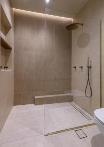 Koupelna v ubytování Hotel Eleni