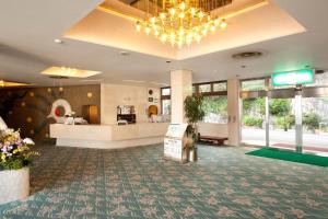 Lobbyn eller receptionsområdet på Dogashima Onsen Hotel