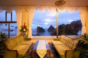 Posezení v ubytování Dogashima Onsen Hotel