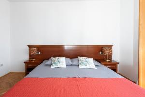 Postel nebo postele na pokoji v ubytování Guest House Međine