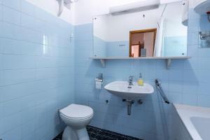 Koupelna v ubytování Guest House Međine