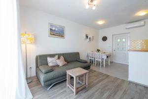 Posezení v ubytování Guest House Međine