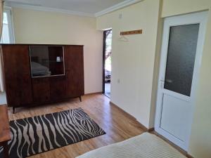 TV a/nebo společenská místnost v ubytování Center
