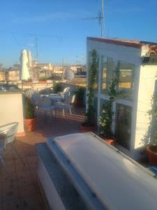 A balcony or terrace at Terrazza Sui Sassi