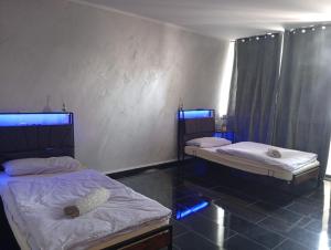 Katil atau katil-katil dalam bilik di Ferienwohnung