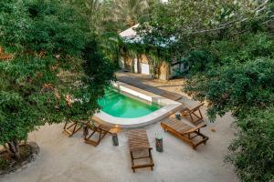 Bazén v ubytování Casa Cuyo Hotel nebo v jeho okolí + 37 fotografií