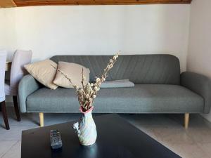 Posezení v ubytování One bedroom apartment