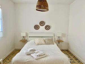 Ένα ή περισσότερα κρεβάτια σε δωμάτιο στο Casa do Vale
