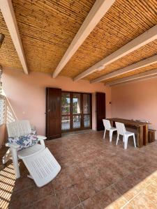 Χώρος καθιστικού στο Appartamento Mar di Sardegna