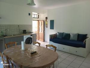 Χώρος καθιστικού στο Le Relais de Saint-Clair