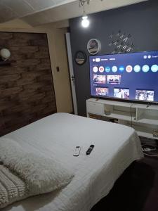 Postel nebo postele na pokoji v ubytování Habitación individual Privada + 5 fotografií
