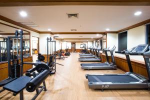 Fitness centrum a/nebo fitness zařízení v ubytování Phayao Gateway Hotel