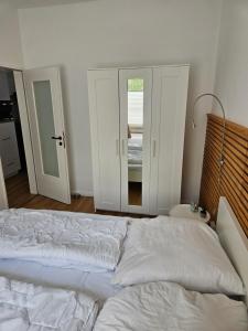 Katil atau katil-katil dalam bilik di Ferienwohnung Emma