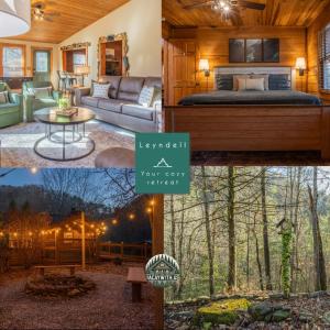 Mountain Log Cabin, Games, HotTub, Outdoor Firepit
