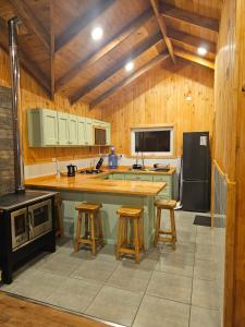 Η κουζίνα ή μικρή κουζίνα στο Casa Parcela, Bosques de Frutillar