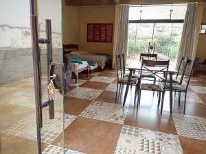 Posezení v ubytování Loft Mundo Novo - A paz no coração da Mantiqueira