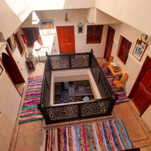 Zona de estar de Riad Lalla Marrakech