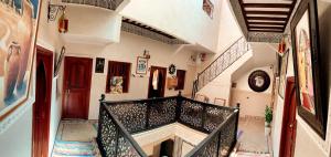 Zona de estar de Riad Lalla Marrakech