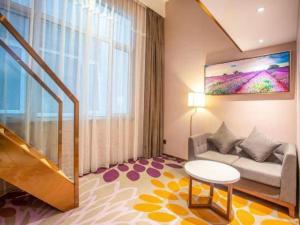 Postel nebo postele na pokoji v ubytování Lavande Hotel Beijing Yizhuang Development Zone JD Headquarter + 103 fotografií