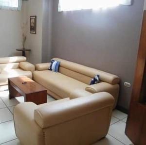 Posezení v ubytování Hostal Saloah