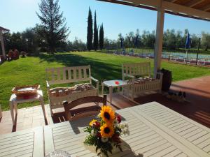 Vonkajšia záhrada v ubytovaní Agriturismo San Martino