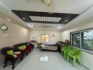 Posezení v ubytování GuestOwnFarm