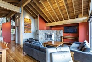 Χώρος καθιστικού στο Altezza Penthouse 4 bedroom apartments