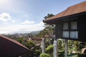 Üldine mäevaade või majutusasutusest The Tarna Resort, Koh Tao pildistatud vaade
