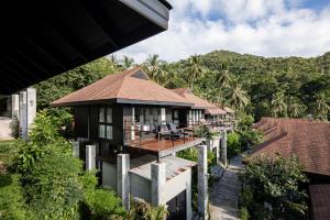 Üldine mäevaade või majutusasutusest The Tarna Resort, Koh Tao pildistatud vaade