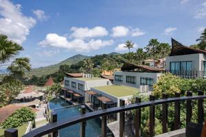 Üldine mäevaade või majutusasutusest The Tarna Resort, Koh Tao pildistatud vaade