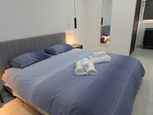 Postel nebo postele na pokoji v ubytování Endor Ground Floor Apartment with backyard and garage in Gozo