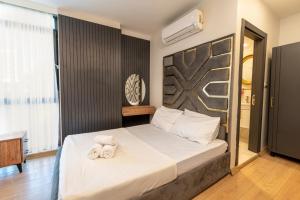 Postel nebo postele na pokoji v ubytování Highway 34 Hotel