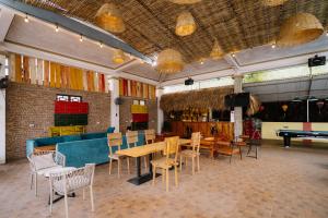 Posezení v ubytování Ha Giang Loop Discovery Hostel