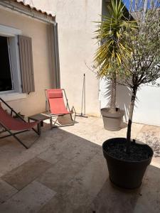 Fotografie z fotogalerie ubytování Bel Appartement Terrasse Intra Muros - Certifié Étoiles de France v destinaci Aigues-Mortes
