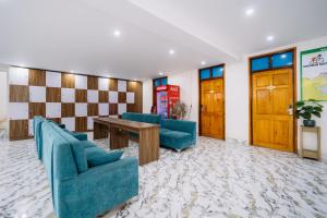 Ruang duduk di Ha Giang Loop Discovery Hostel