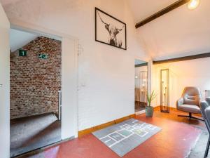 Posezení v ubytování Nice apartment on UNESCO World Heritage Site Wortel-Kolonie