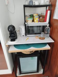 Kuchyň nebo kuchyňský kout v ubytování Alexia Room
