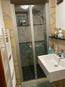 Koupelna v ubytování Ferienwohnung Kelch