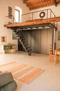 Χώρος καθιστικού στο Apartman Mak