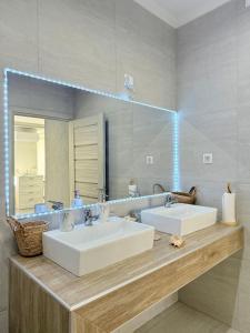Koupelna v ubytování Aranyszárny Apartman + 10 fotografií